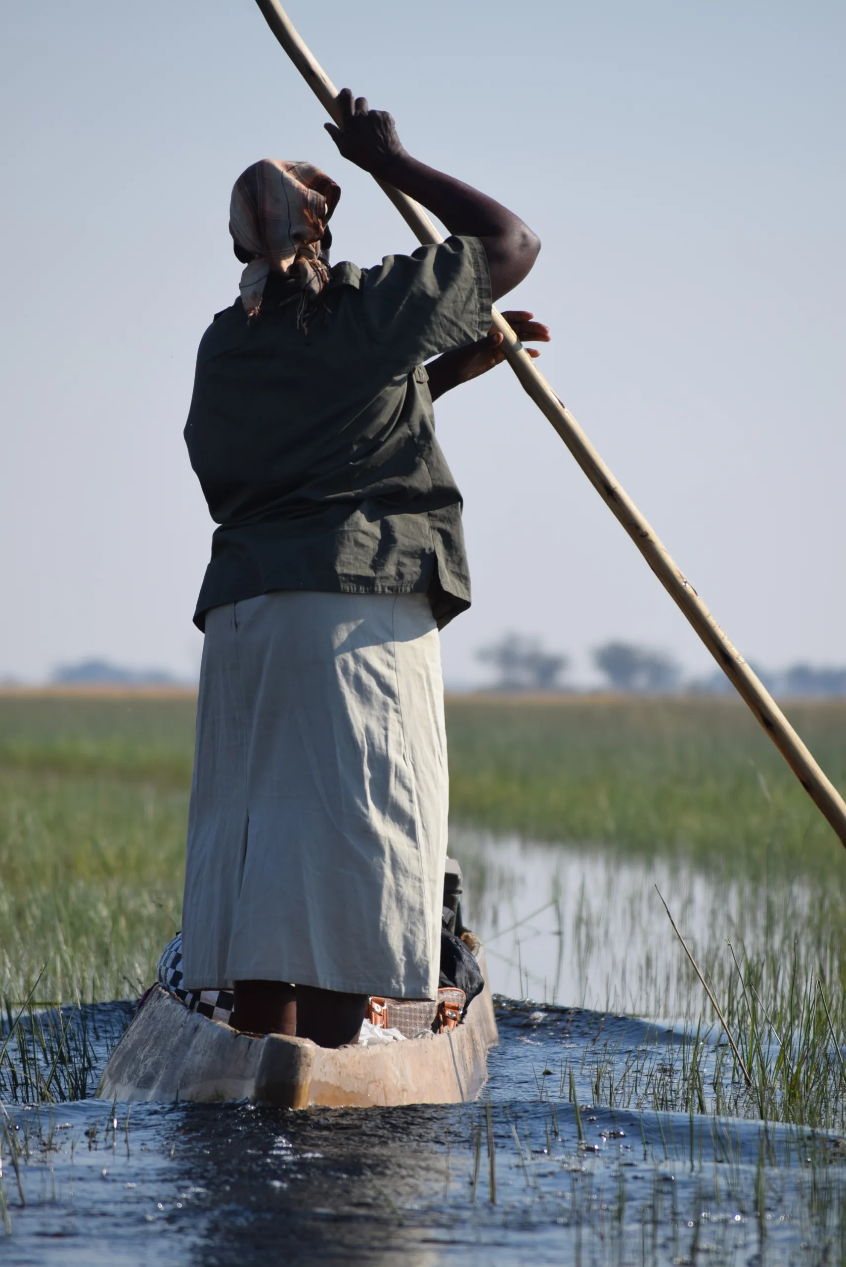 Delta řeky Okawango