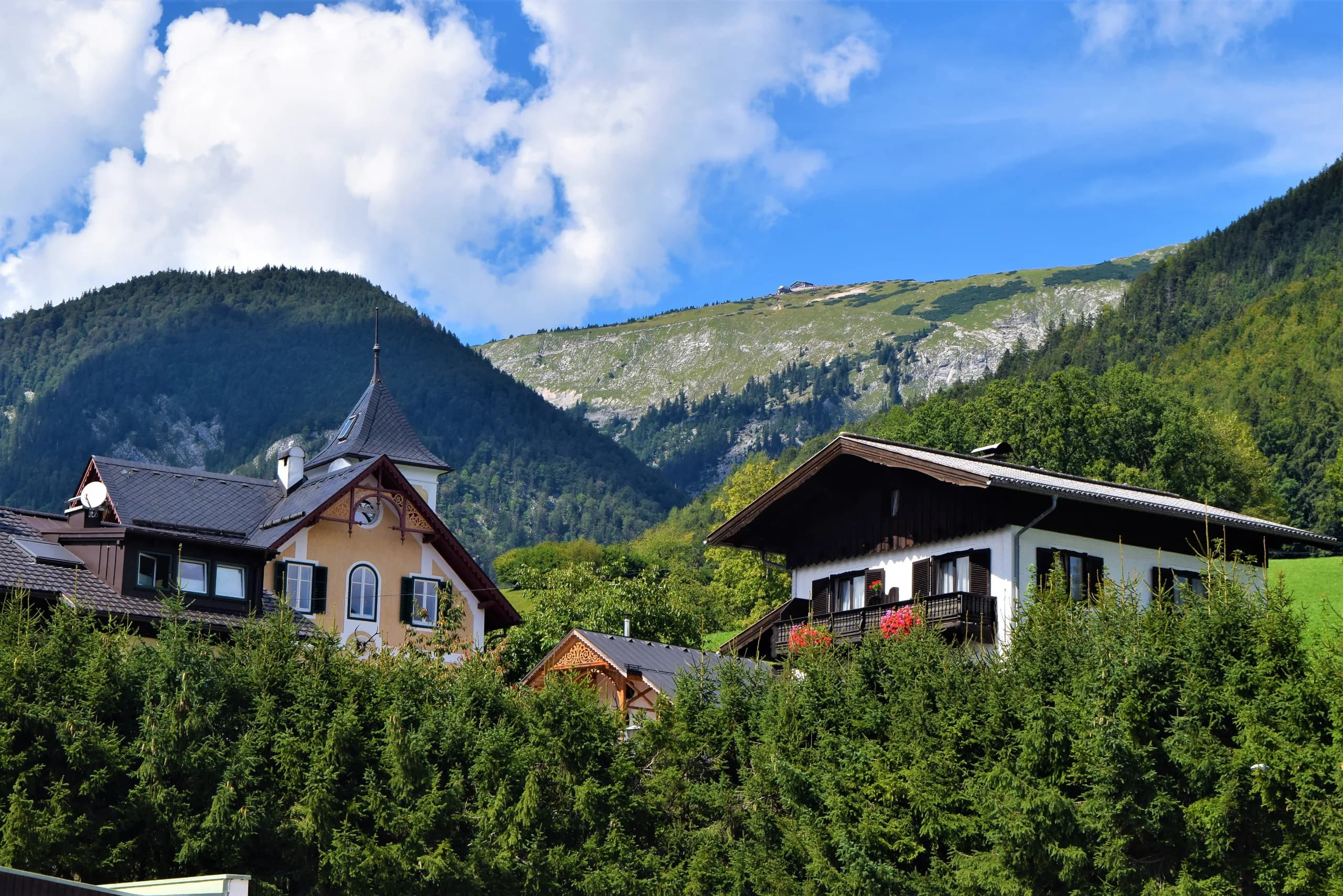Hintertux - slavnostní shánění krav (Almabtrieb)